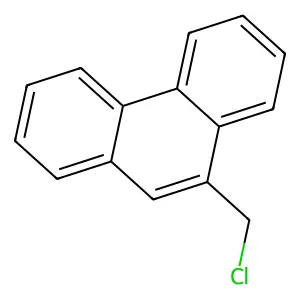 Phenanthrene, 9-(chloromethyl)- structure