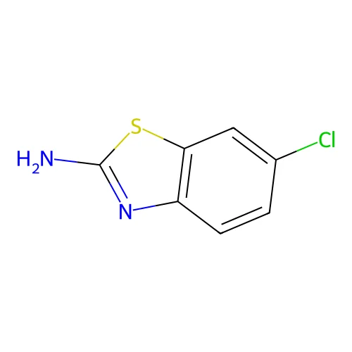6-Chloro-2-benzothiazolamine structure