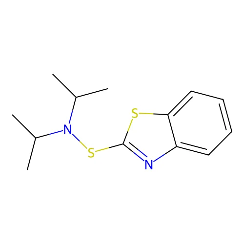 N,N-Diisopropyl-2-benzothiazolesulfenamide structure