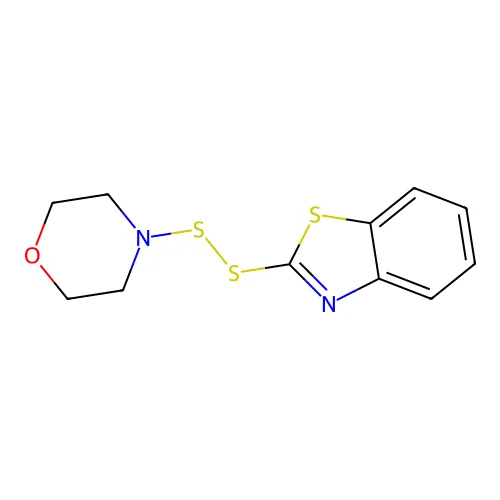 2-(4-Morpholinyldithio)benzothiazole structure