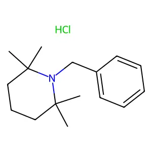 Piperidine, 1-benzyl-2,2,6,6-tetramethyl-, hydrochloride structure
