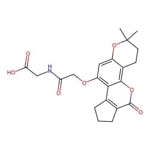 C21H23NO7 structure