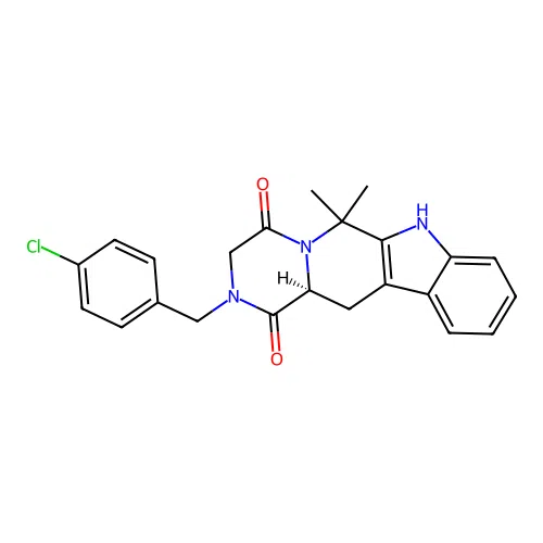 C23H22ClN3O2 structure