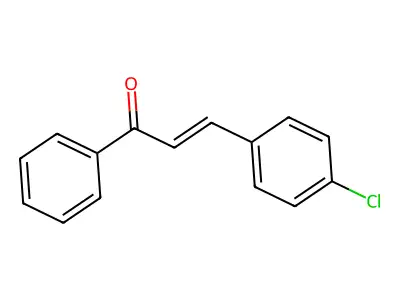 4-Chlorobenzalacetophenone structure