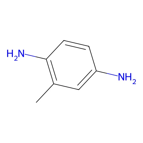 2,5-Diaminotoluene structure