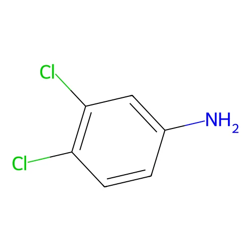 3,4-Dichloroaniline structure