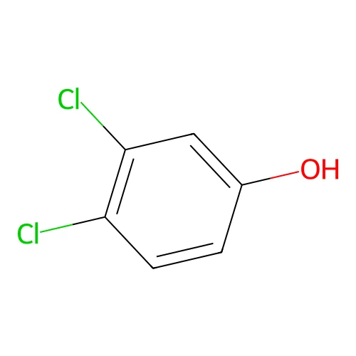 3,4-Dichlorophenol structure