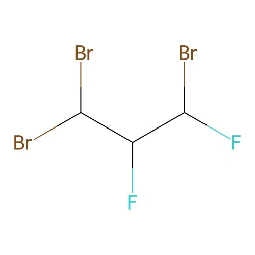 1,1,3-Tribromo-2,3-difluoropropane structure