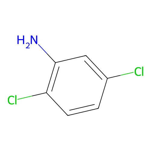 2,5-Dichloroaniline structure