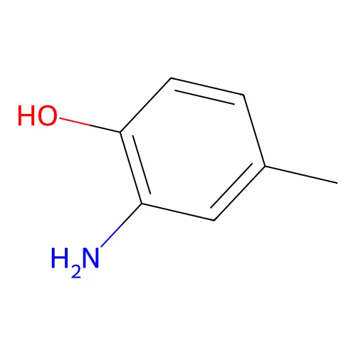 2-Amino-4-methylphenol structure