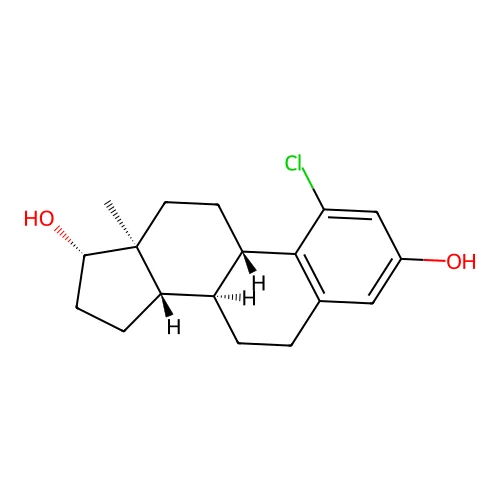 1-Chloroestradiol structure