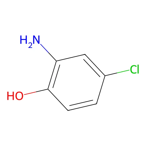 2-Amino-4-chlorophenol structure