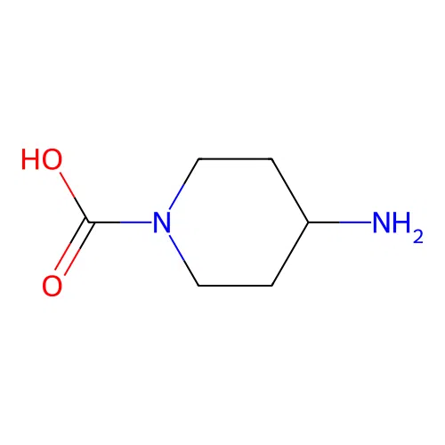 4-Amino-1-piperidinecarboxylic acid structure