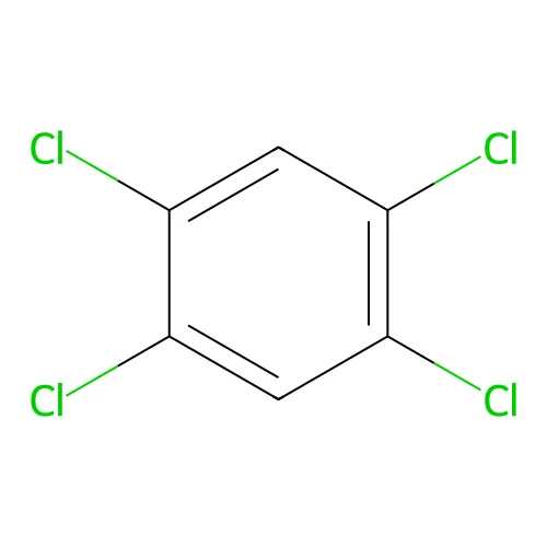 1,2,4,5-Tetrachlorobenzene structure