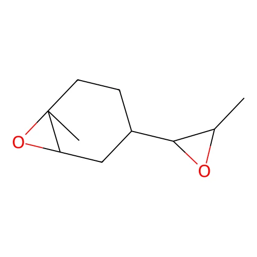 1-Methyl-4-(3-methyloxiran-2-yl)-7-oxabicyclo[4.1.0]heptane structure