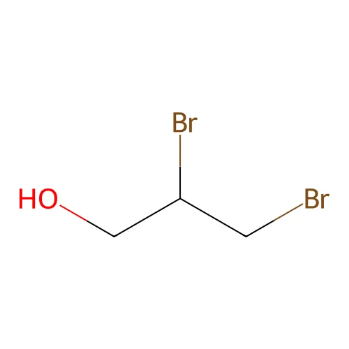 2,3-Dibromo-1-propanol structure