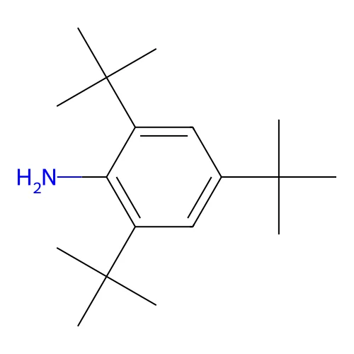 2,4,6-Tri-tert-butylaniline structure