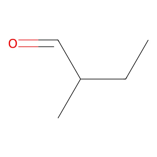 2-Methylbutanal structure