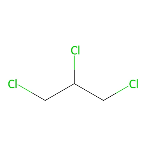 1,2,3-Trichloropropane structure