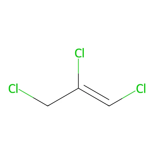 1,2,3-Trichloro-1-propene structure