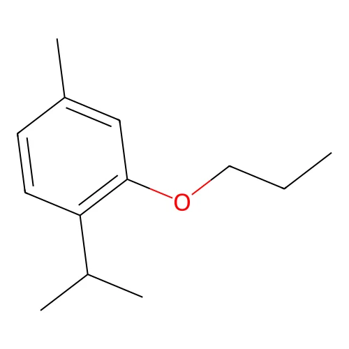Ether, propyl thymyl structure