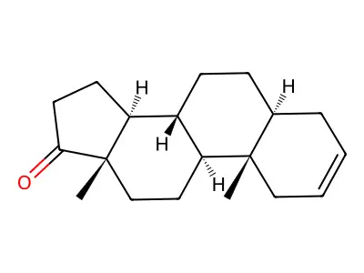 5alpha-Androst-2-en-17-one structure