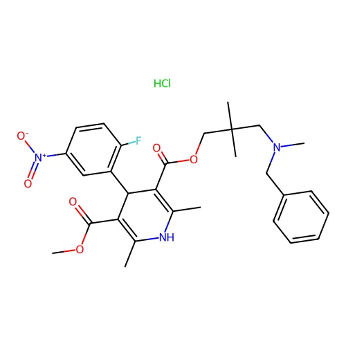Palonidipine Hydrochloride structure