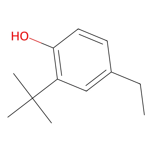 2-tert-Butyl-4-ethylphenol structure