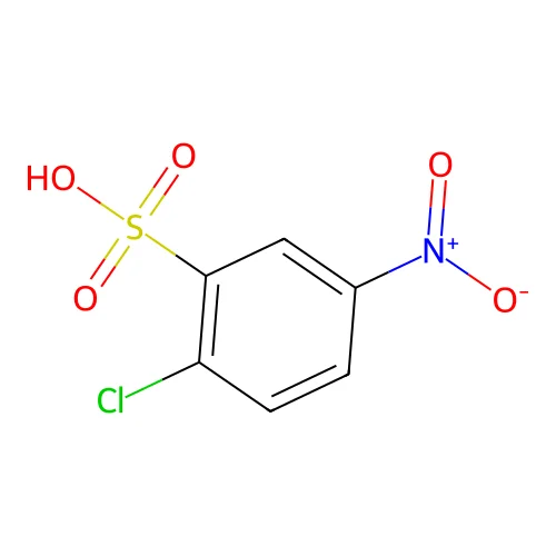2-Chloro-5-nitrobenzenesulfonic acid structure