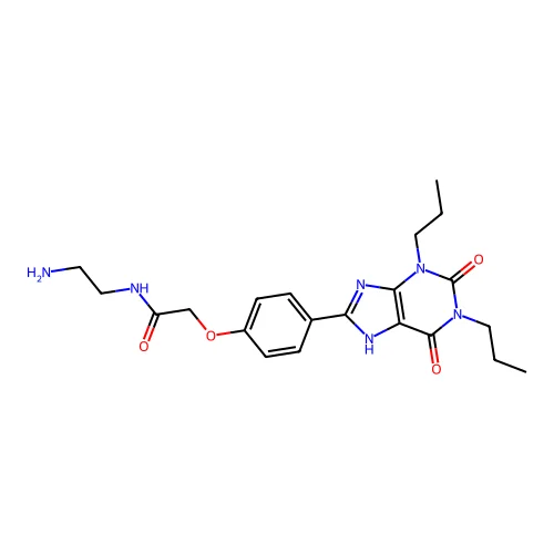 Xanthine amine congener structure