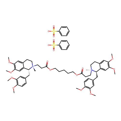Cisatracurium Besylate structure