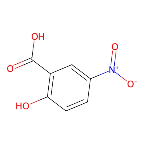 5-Nitrosalicylic acid structure