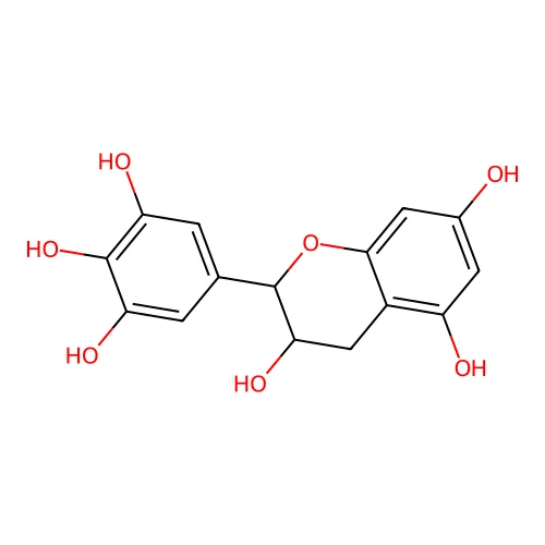 Flavan-3,3',4',5,5',7-hexol structure