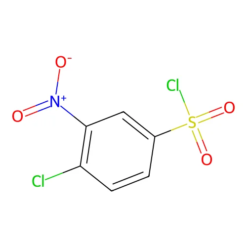 Benzenesulfonyl chloride, 4-chloro-3-nitro- structure