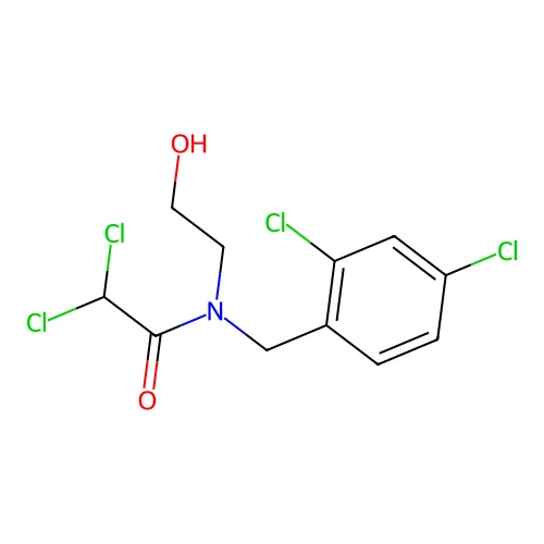 Chlorbetamide structure