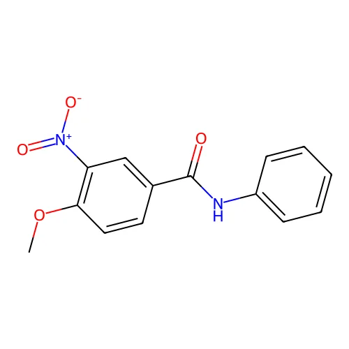 4-methoxy-3-nitro-N-phenylbenzamide structure