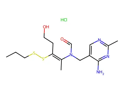Prosultiamine hydrochloride structure