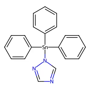 Stannane, (1H-1,2,4-triazol-1-yl)triphenyl- structure