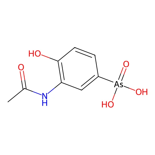 Acetarsol structure
