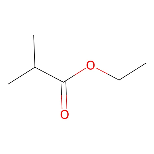 Ethyl isobutyrate structure
