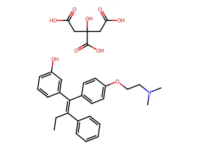 DROLOXIFENE CITRATE structure