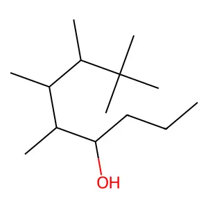 5,6,7,8,8-Pentamethylnonan-4-ol structure