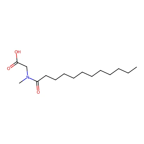 Lauroylsarcosine structure