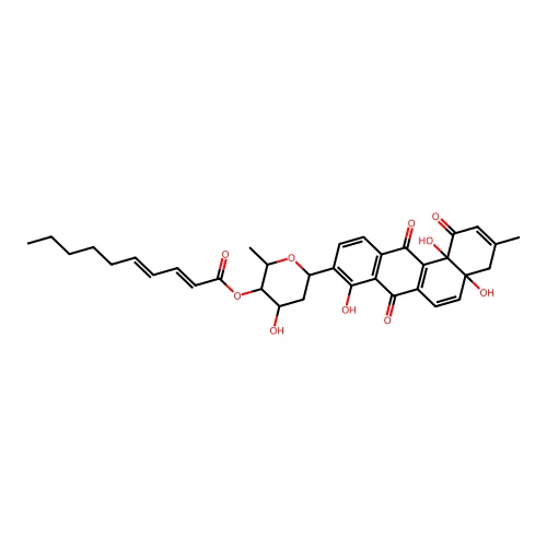 Chemical Compound (C35H38O10) structure