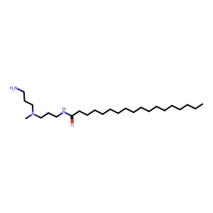 N-(3-((3-Aminopropyl)methylamino)propyl)stearamide structure