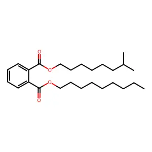 Isononyl nonyl phthalate structure