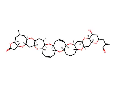 BREVETOXIN PbTx-1 structure