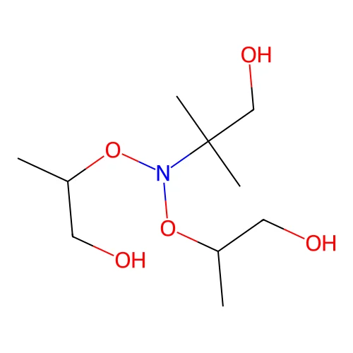 2-(Bis(2-hydroxymethylethoxy)amino)-2-methylpropan-1-ol structure