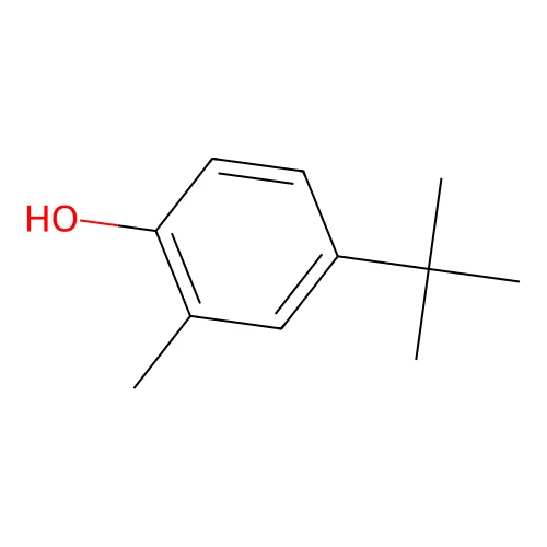 4-Tert-Butyl-2-Methylphenol structure