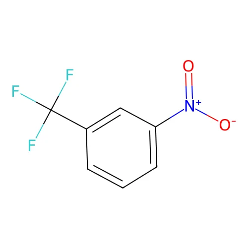 m-(Trifluoromethyl)nitrobenzene structure
